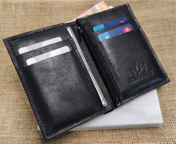 K3 Leather ID Wallet | Μαύρο